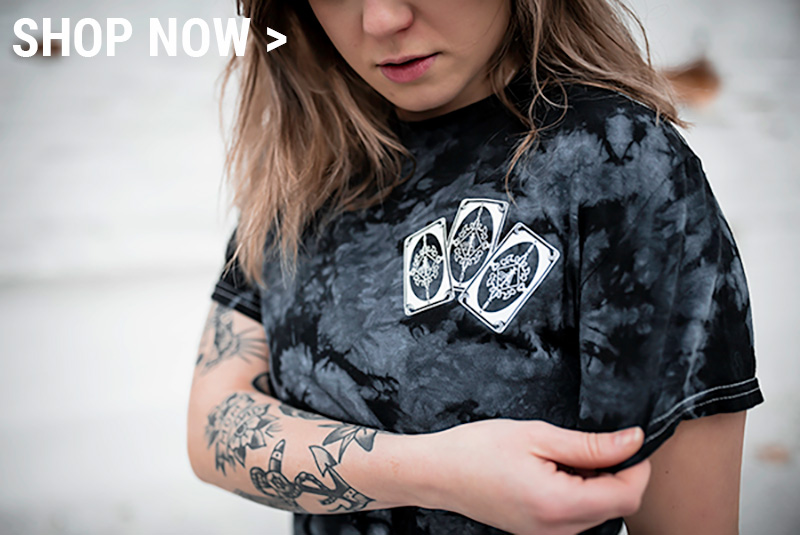 THE BLACK TIE DYE TEE