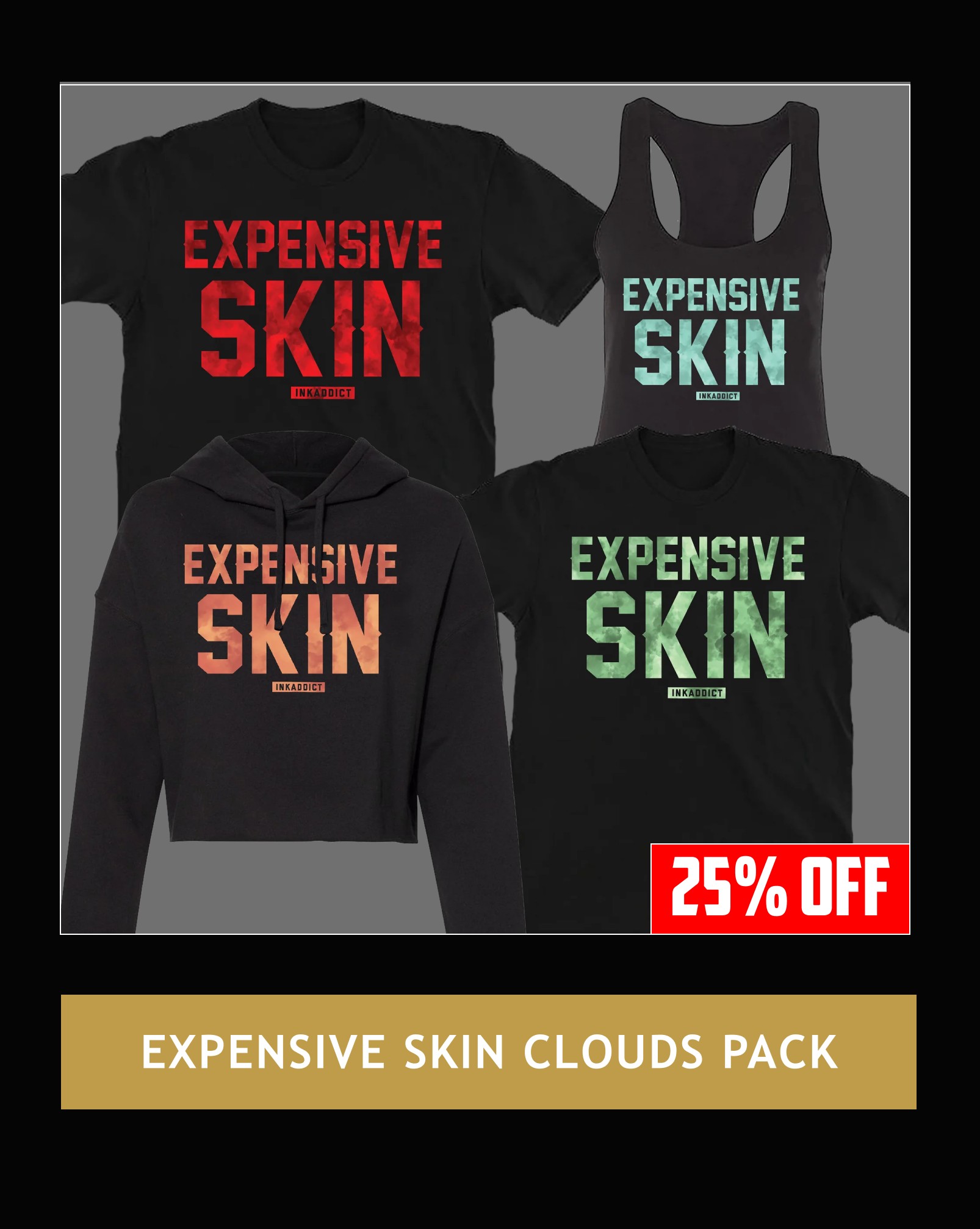 Expensive Skin Cloud Pack