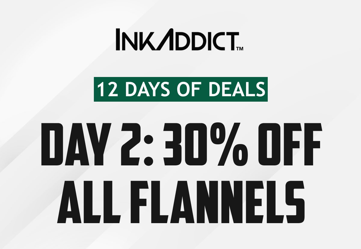 Day 2: 30% OFF ALL FLANNELS