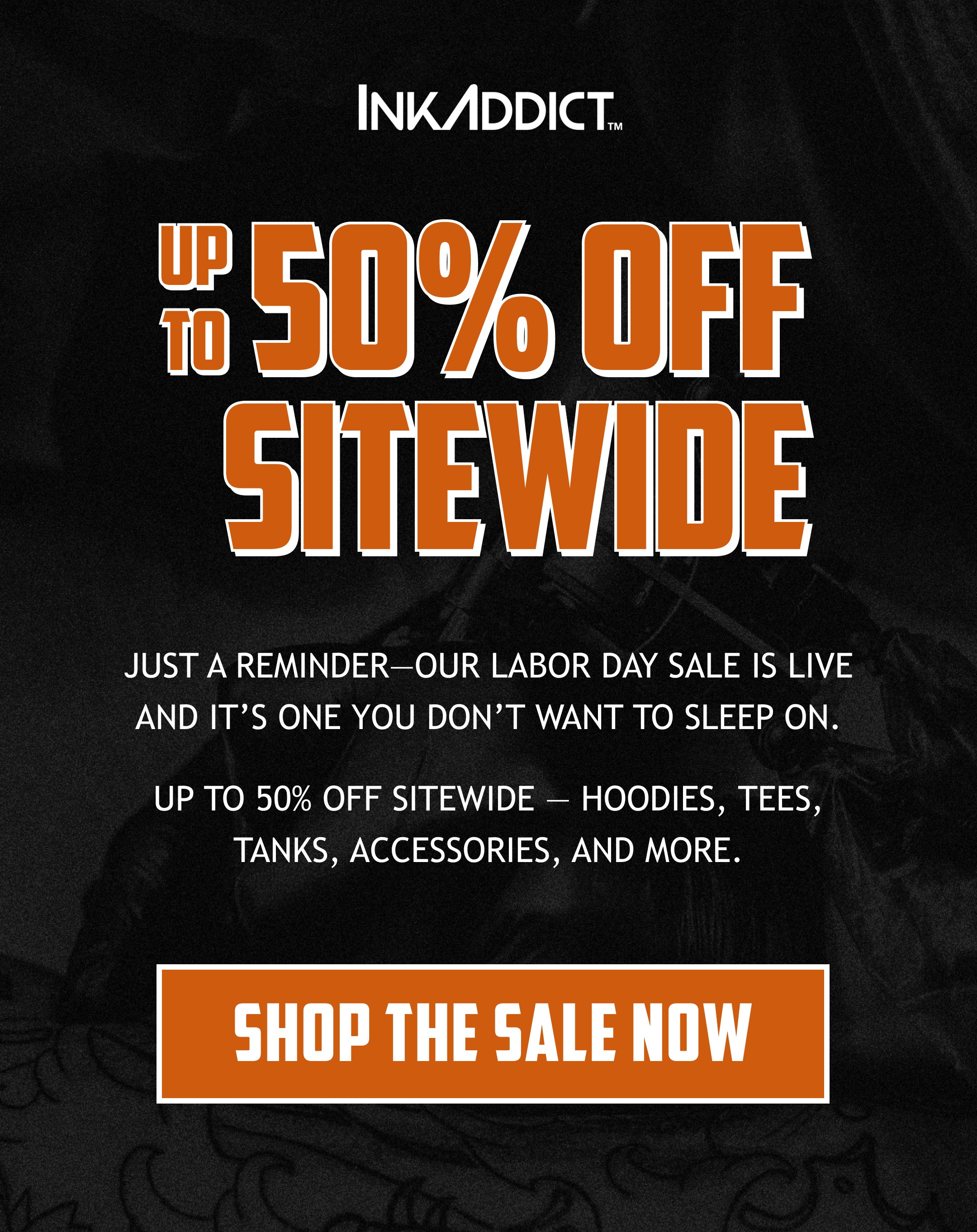 Labor Day Sale is LIVE: UP TO 50% OFF SITEWIDE