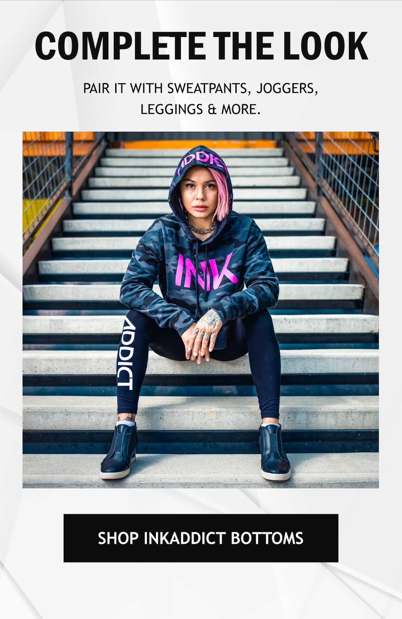 Pair it with InkAddict Bottoms!