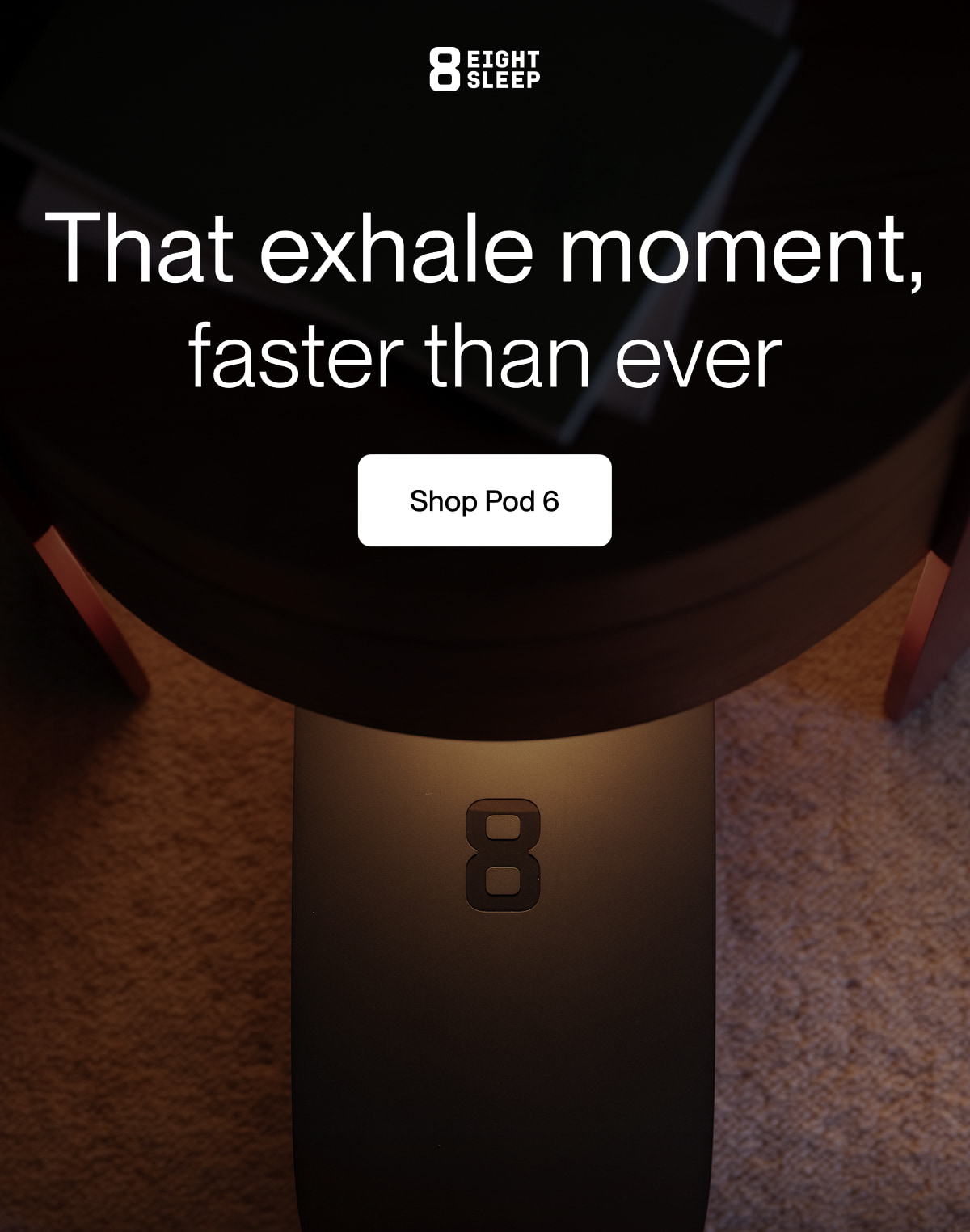 That exhale moment, faster than ever