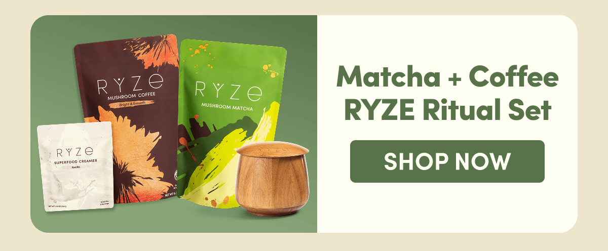 Matcha + Coffee RYZE Ritual Set | Shop Now
