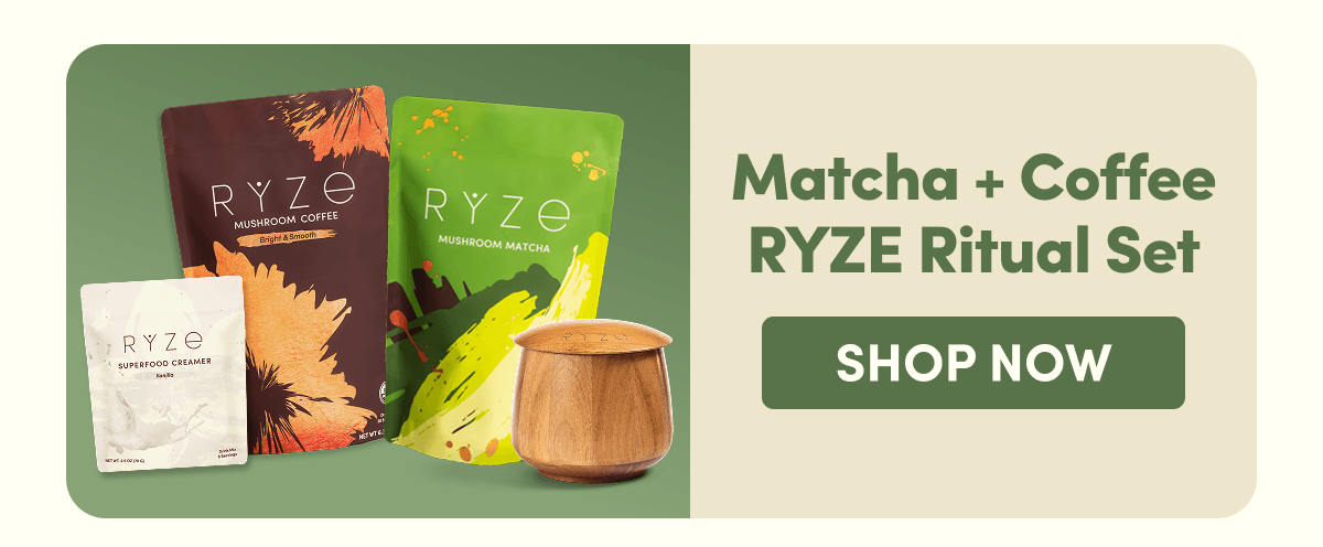Matcha + Coffee RYZE Ritual Set | Shop Now