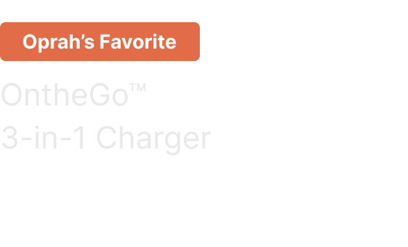 Container OntheGo™ 3-in-1 Charger
