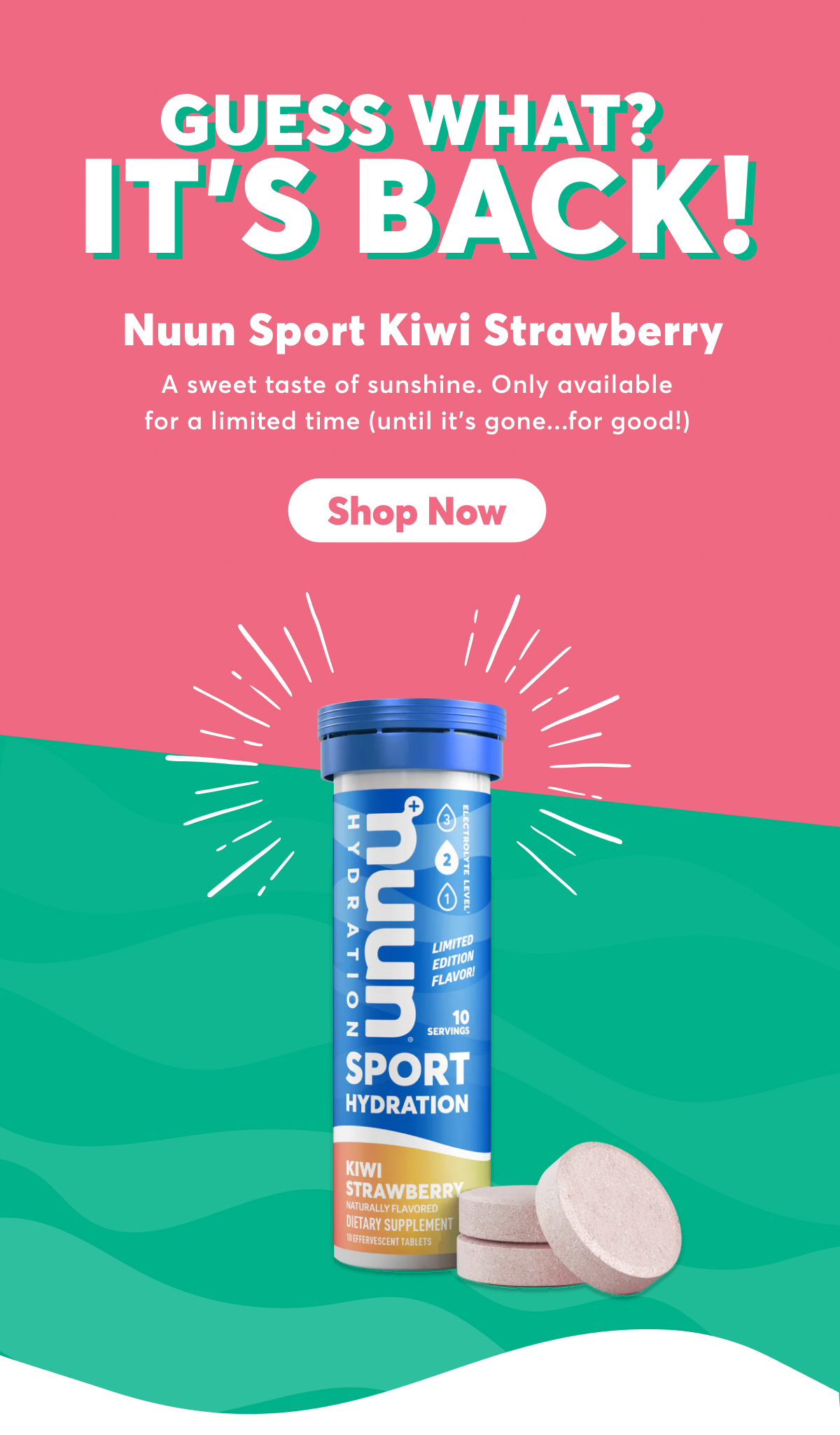 Wait, what? 🥝🍓 is back?! Nuun Life