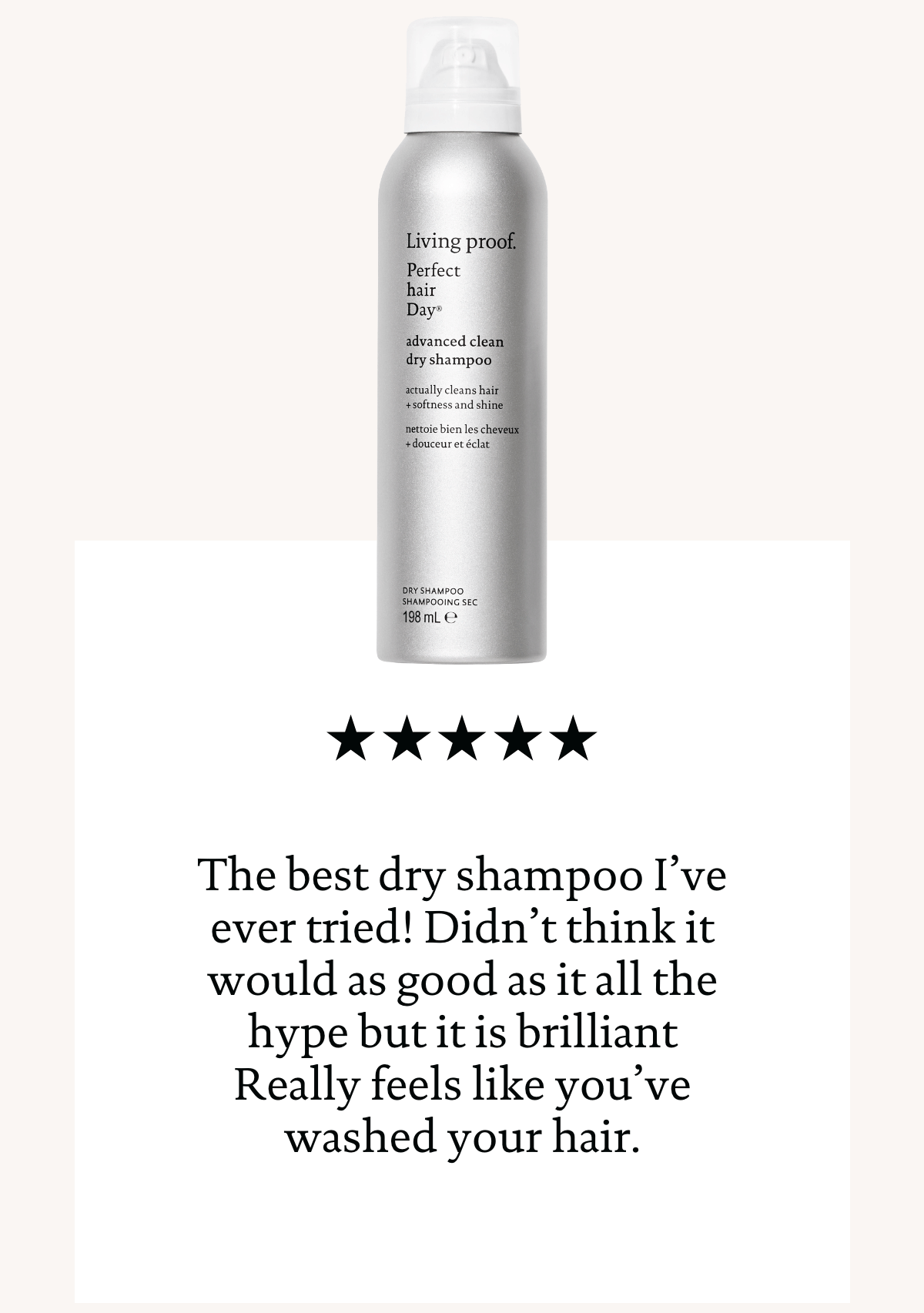 5 ⭐ reviews coming in HOT Living Proof UK