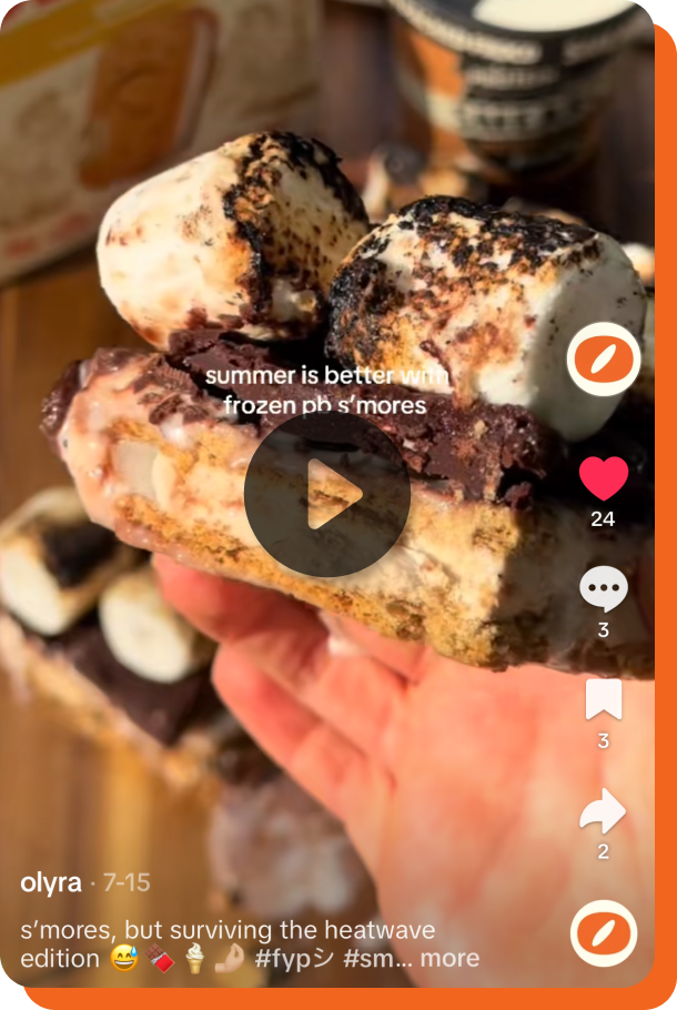 Watch Olyra Ice Cream Recipe on Tiktok