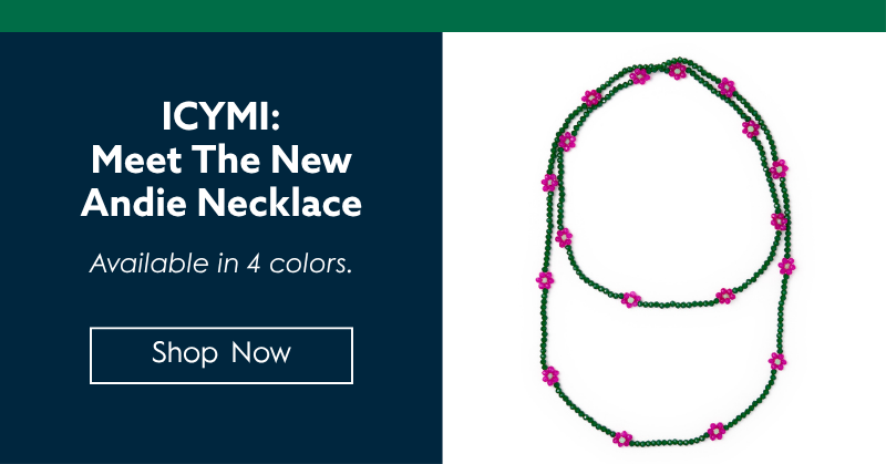 ICYMI: Meet the New Andie Necklace