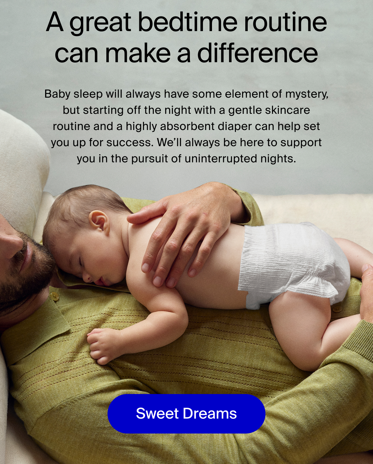 A really great diaper makes a difference