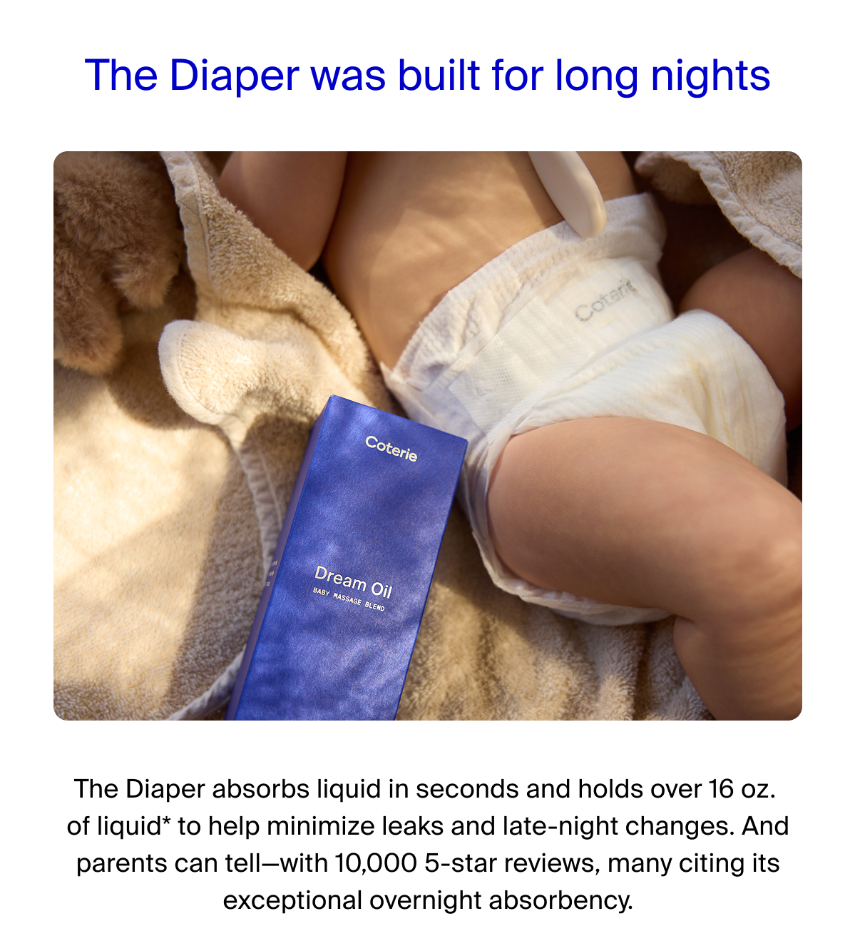 The Diaper was built for long nights