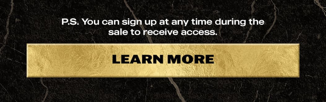 True isn't just some membership. It's a pass to real perks. Like 45% off sitewide instead of 35%. Save 5% on major sales on top of the usual 5% off you always get. And that's just the start. Here are some perks: