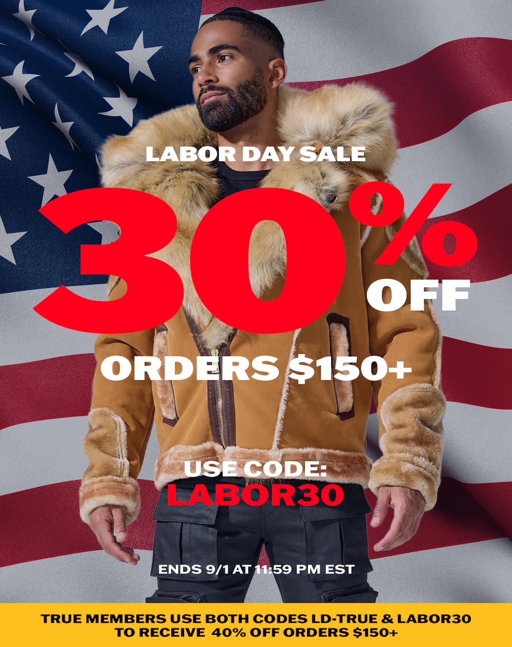 Labor Day Sale: 30% OFF orders $150+ with code LABOR30