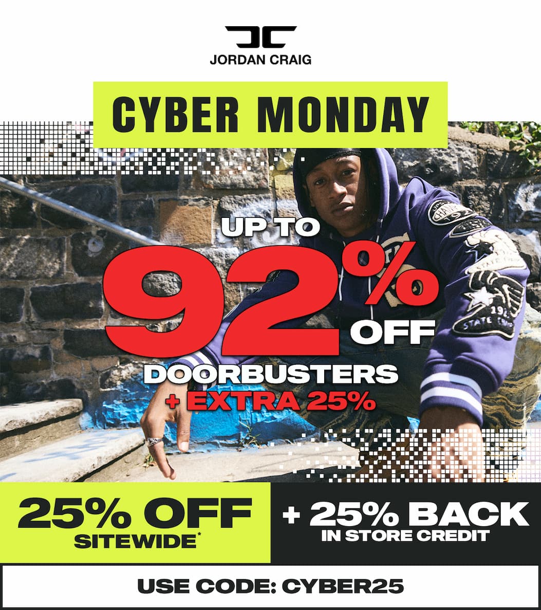 Cyber Monday: up to 92% off + 25% off sitewide + 25% back in store credit with code CYBER25
