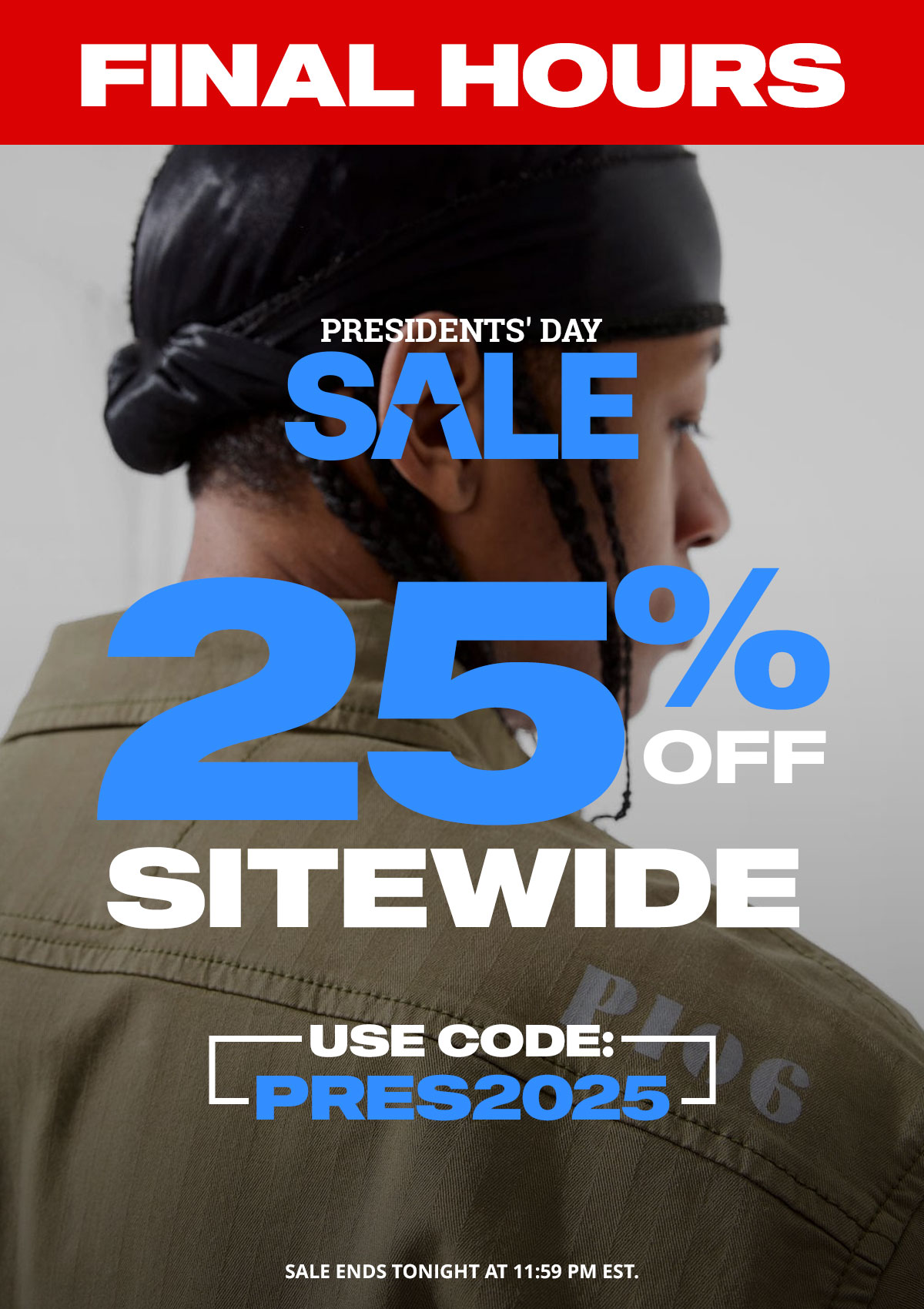 Save 25% off sitewide with code PRES2025