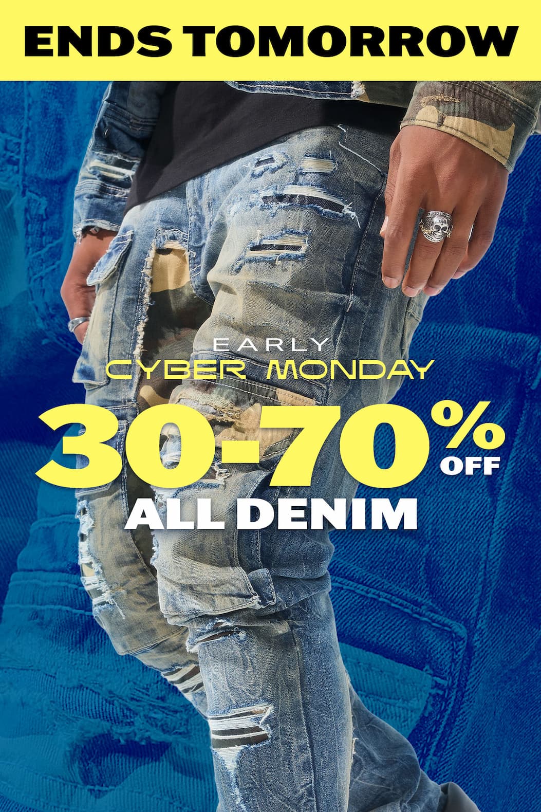 Early Cyber Monday: 30-70% OFF All Denim