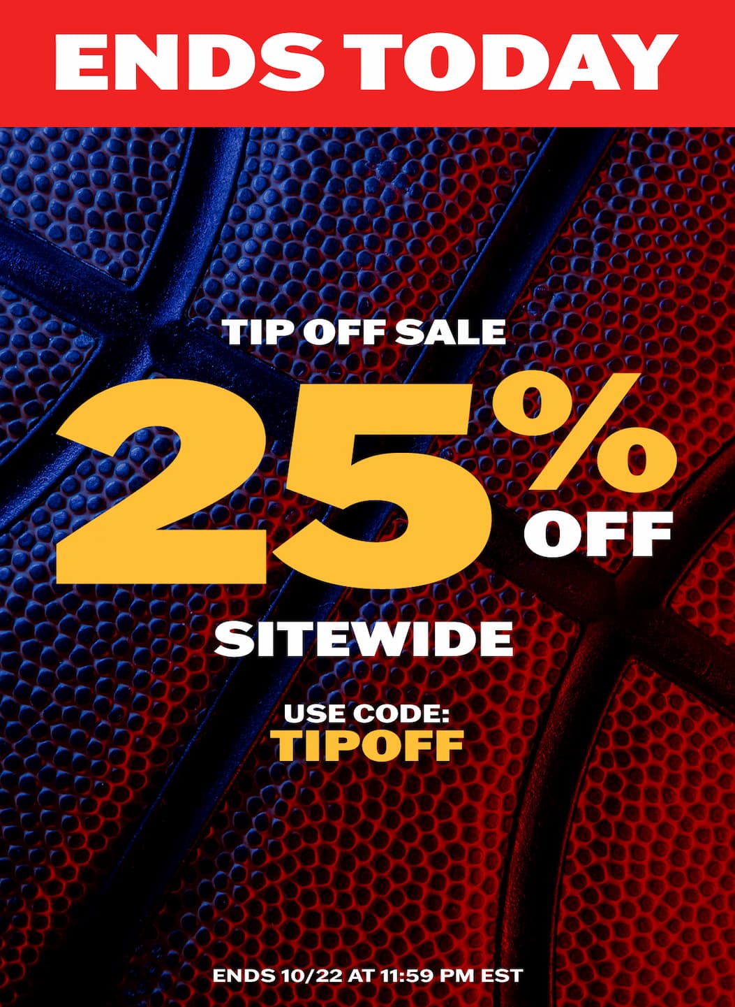 Save 25% off sitewide with code TIPOFF.