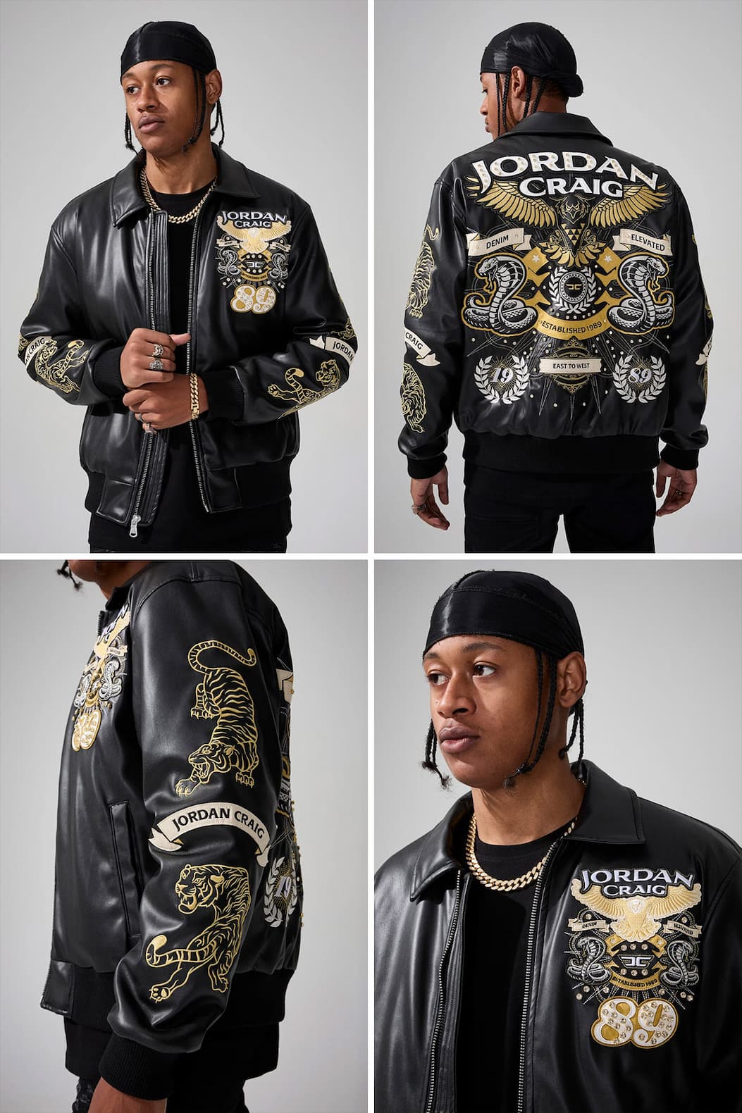 89' TIL INFINITY BOMBER JACKET (BLACK)