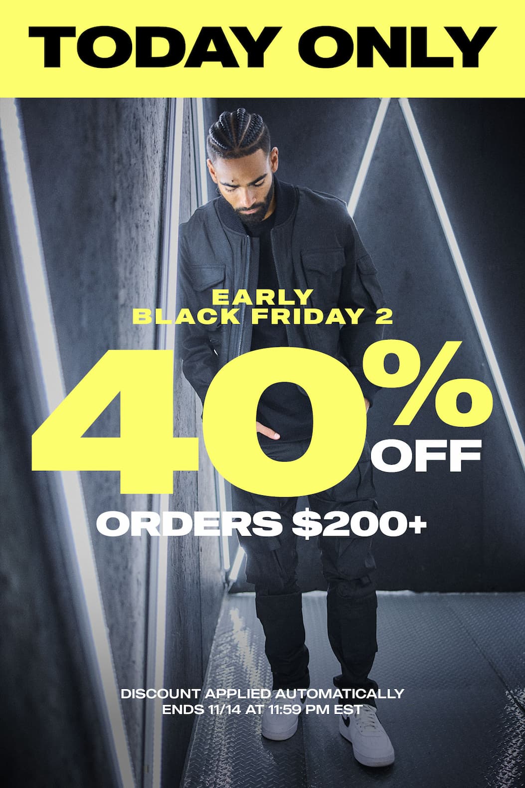 Early Black Friday: 40% off orders $200+