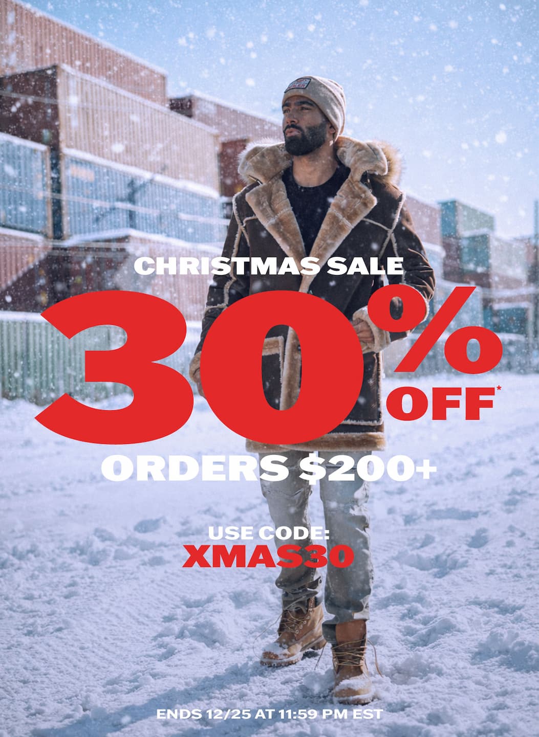 Christmas Sale: 30% off orders $200+ with code XMAS30
