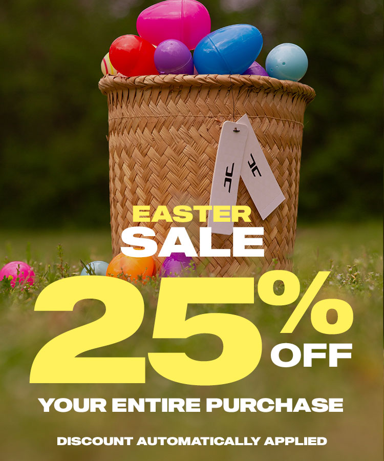 Easter Sale: 25% off your entire purchase. Discount applied automatically.