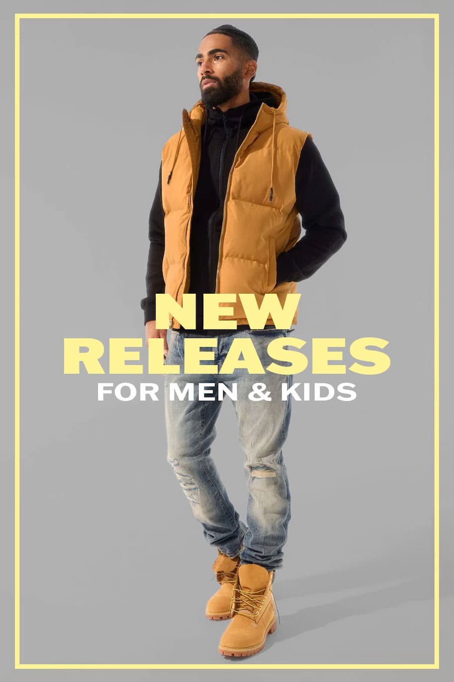 New Releases for Men and Kids
