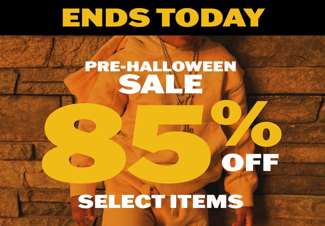 Pre-Halloween Sale ends today - 85% off select items