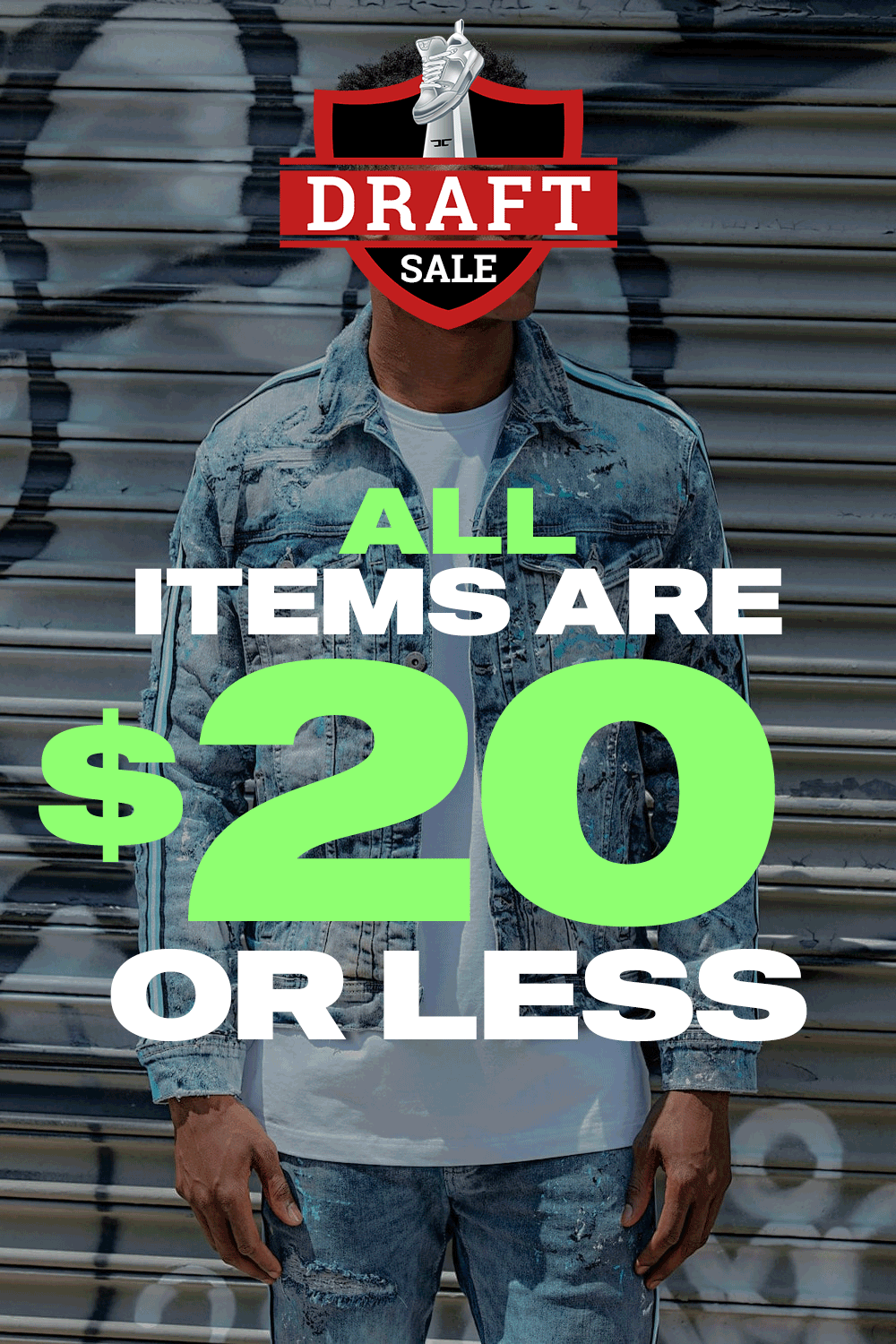 Draft Sale: All items are $20 OR LESS