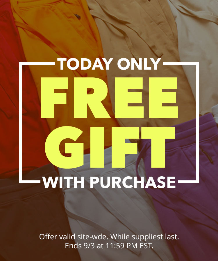 Today Only: Free Gift with Purchase
