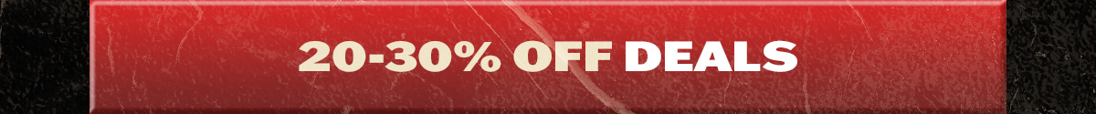 20-30% OFF Deals