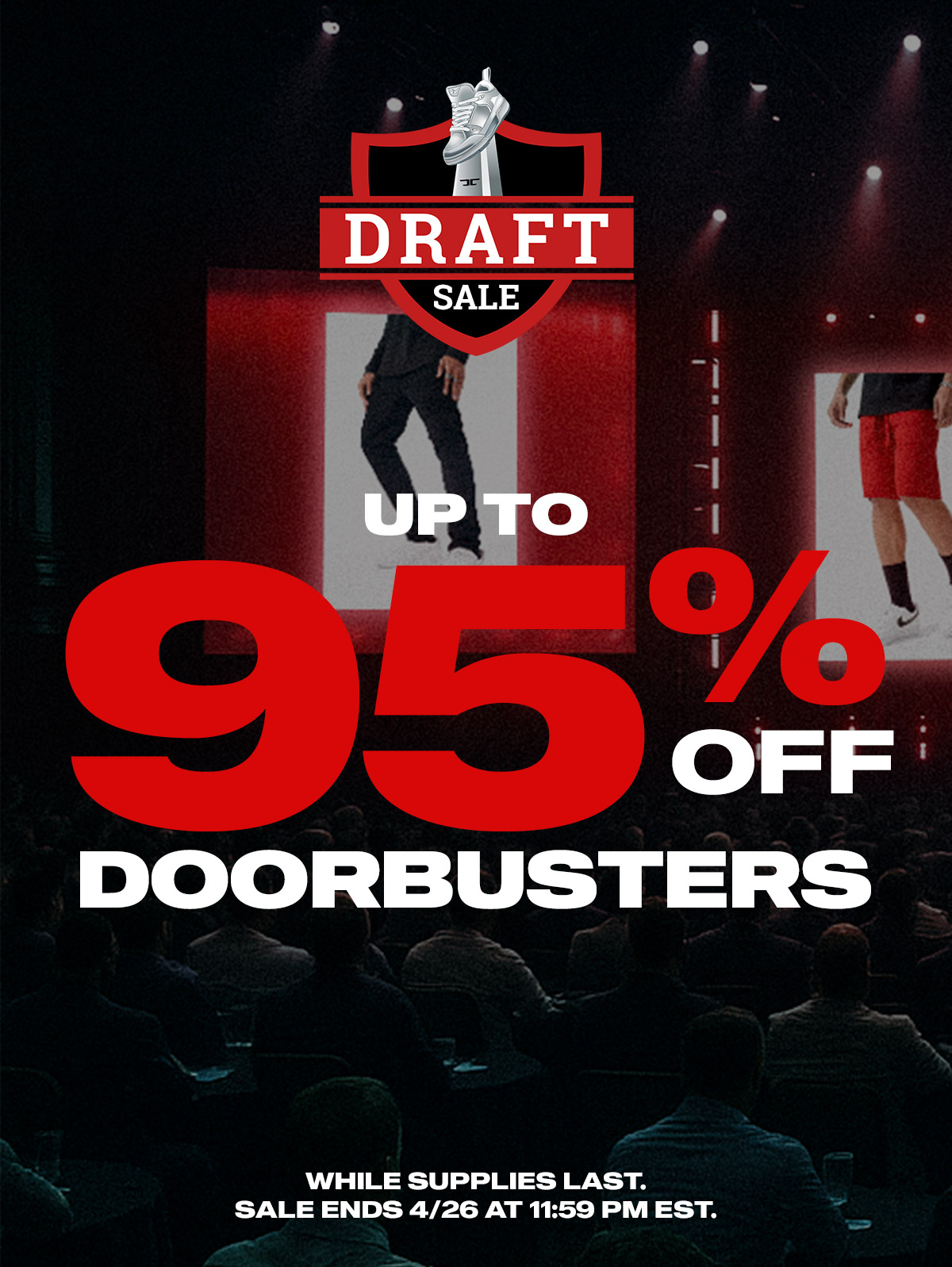 Draft Sale: Up to 95% off doorbusters