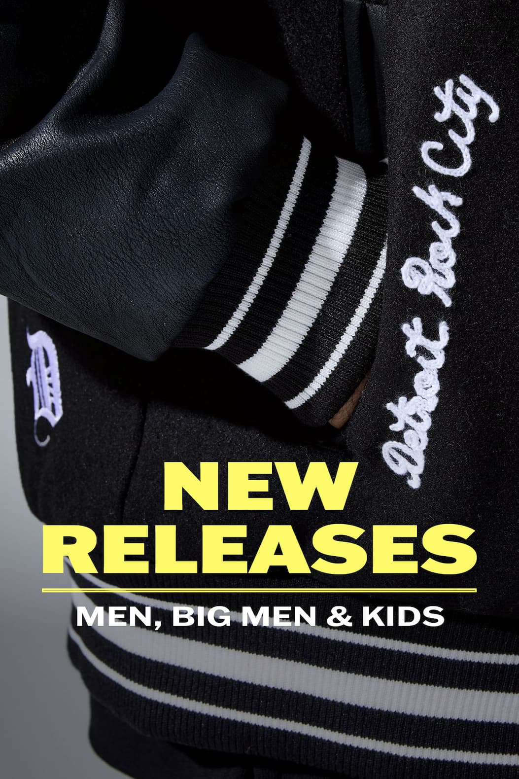 New Releases: Men, Big Men & Kids