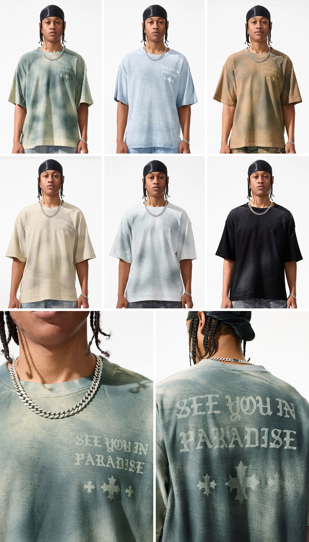 SYIP INSIDE OUT CROPPED T-SHIRT