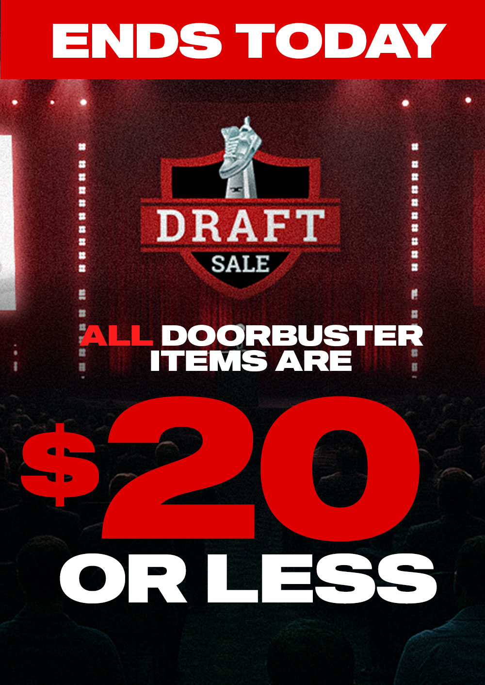 Ends Today: All doorbuster items are $20 or less