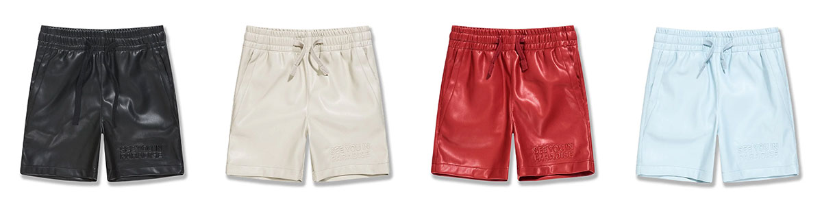 KIDS THRILLER FULL ZIP S/S SHIRT