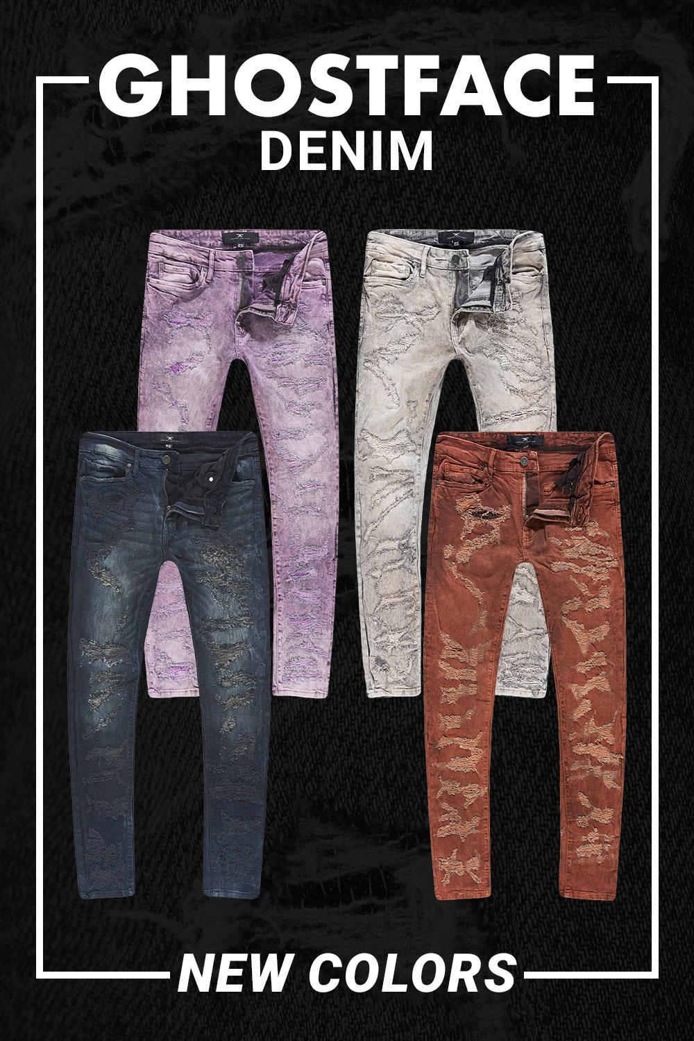 Ghostface Denim - New Colors!
