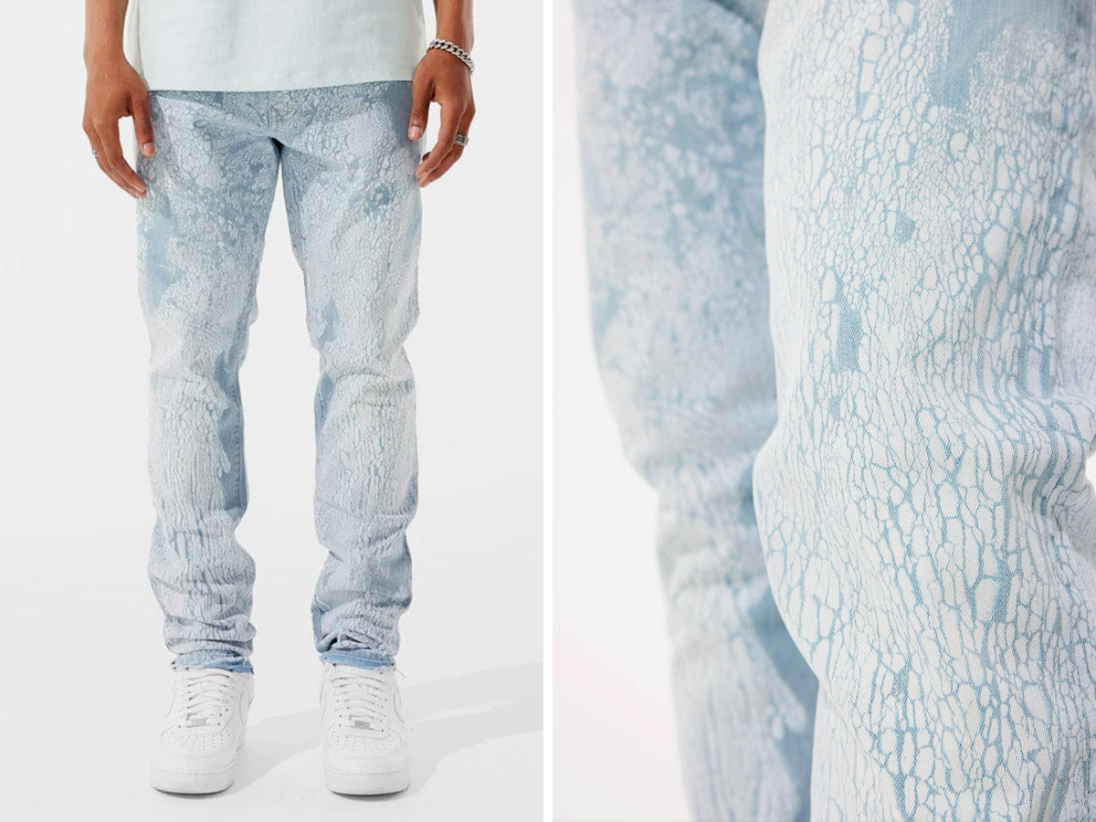 SEAN - CRACKED DENIM