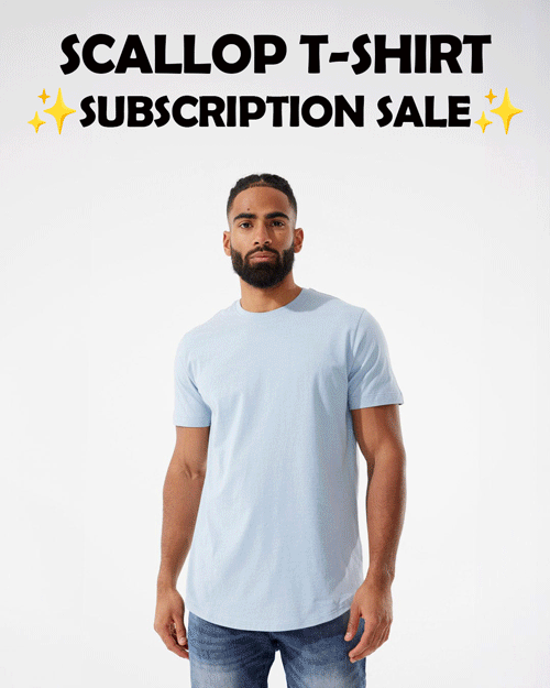 Save 20% on Scallop T-Shirts when you sign up for subscription