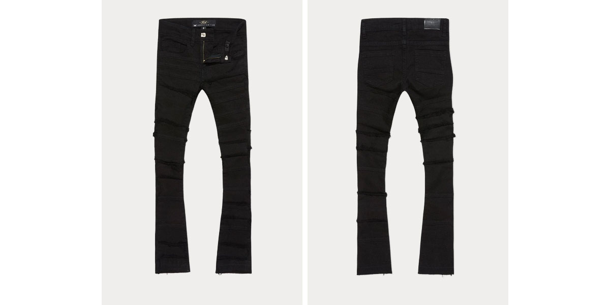 KIDS STACKED JASON DENIM