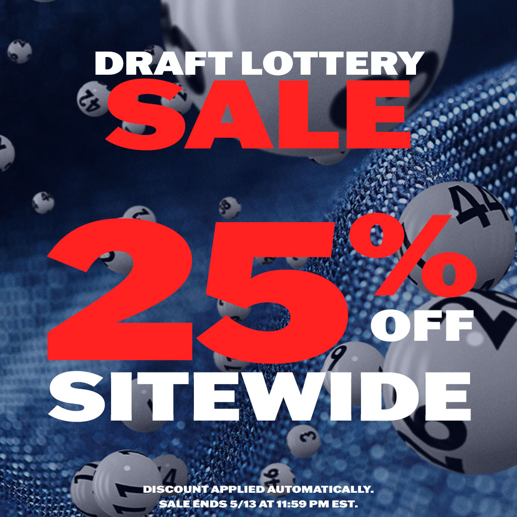 Draft Lottery Sale: save 25% off sitewide