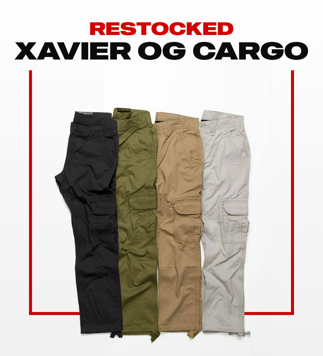Restocked: Xavier OG Cargo Pants