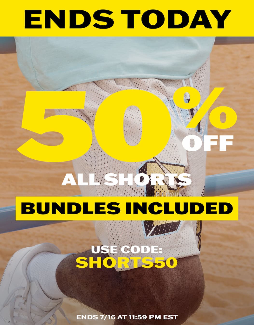 2 DAYS ONLY: 50% off all shorts with code SHORTS50.
