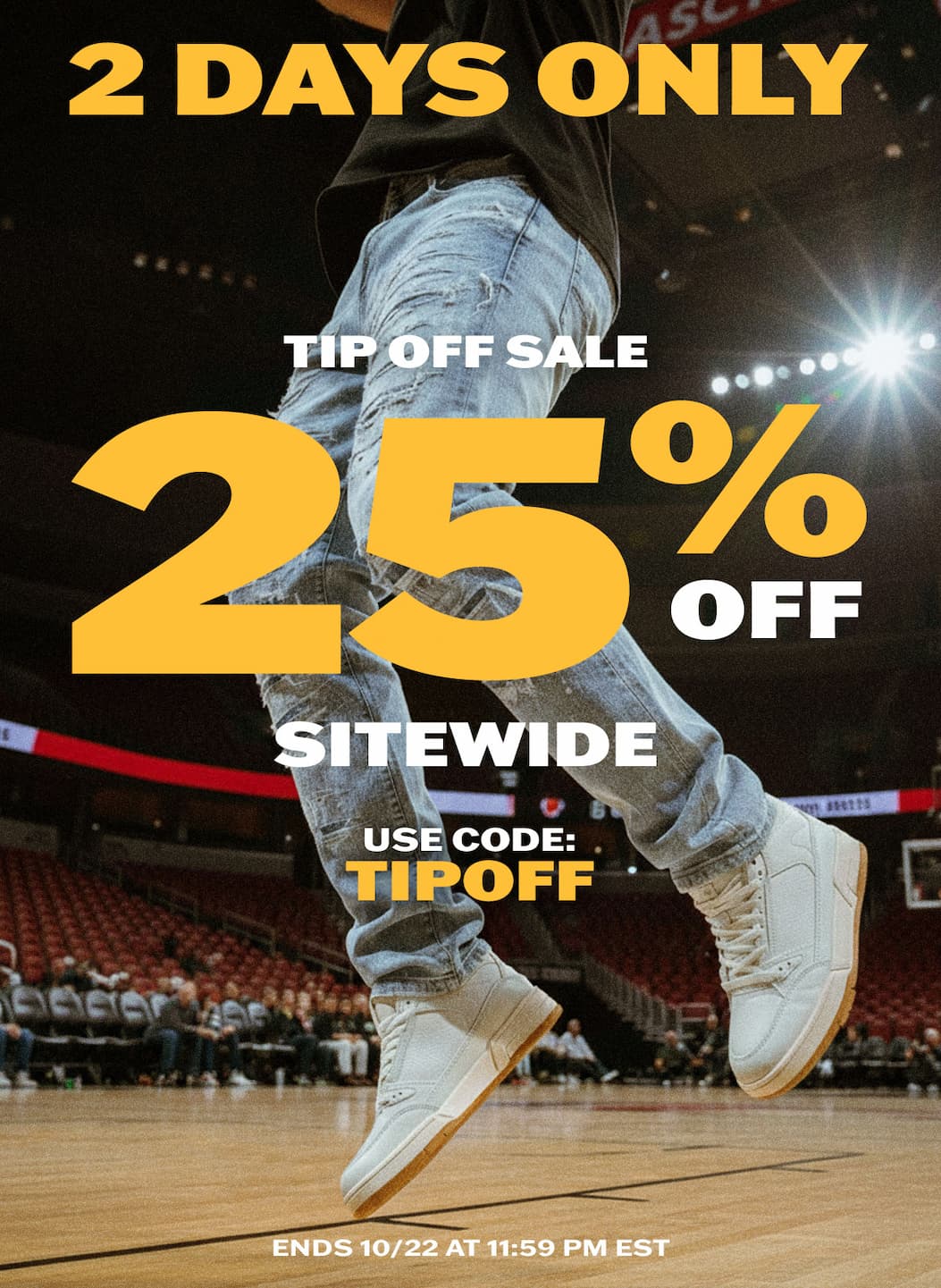 2 Days Only: 25% OFF Sitewide with code TIPOFF