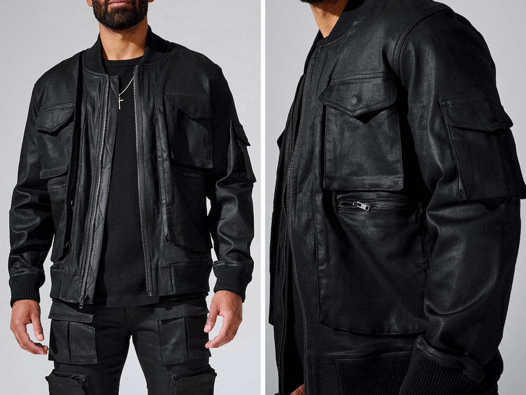 MIDNIGHT MERCENARY BOMBER JACKET