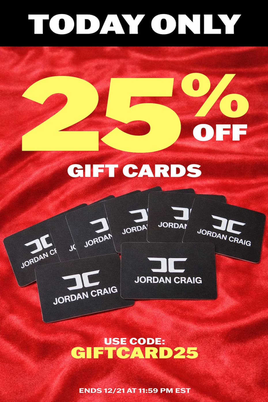Today Only: 25% off gift cards with code GIFTCARD25