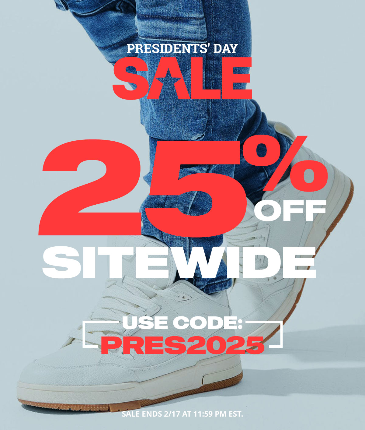 Save 25% off sitewide with code PRES2025