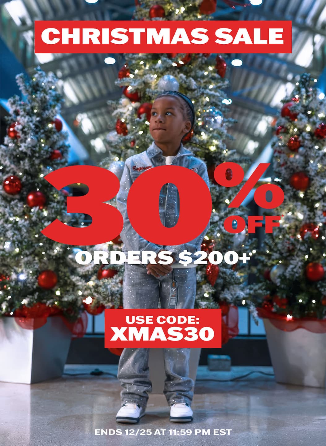 Christmas Sale: 30% off orders $200+ with code XMAS30
