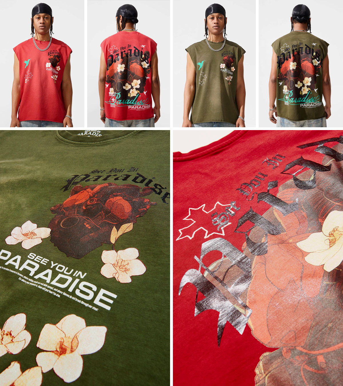 HEARTFELT CUT OFF T-SHIRT