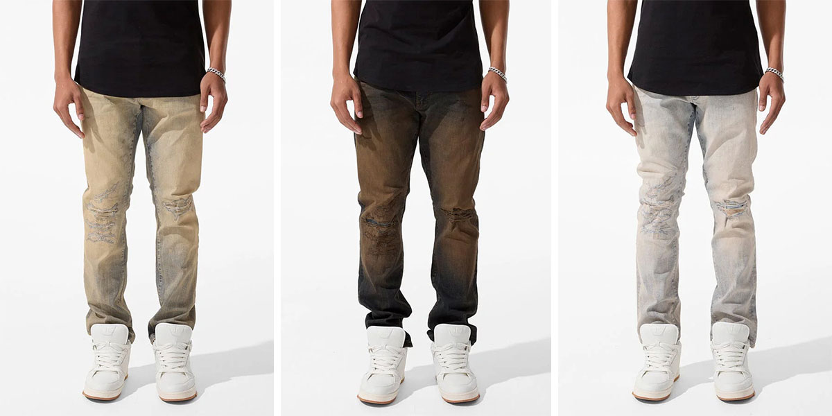 COLLINS (STRAIGHT FIT) - DUNE DENIM