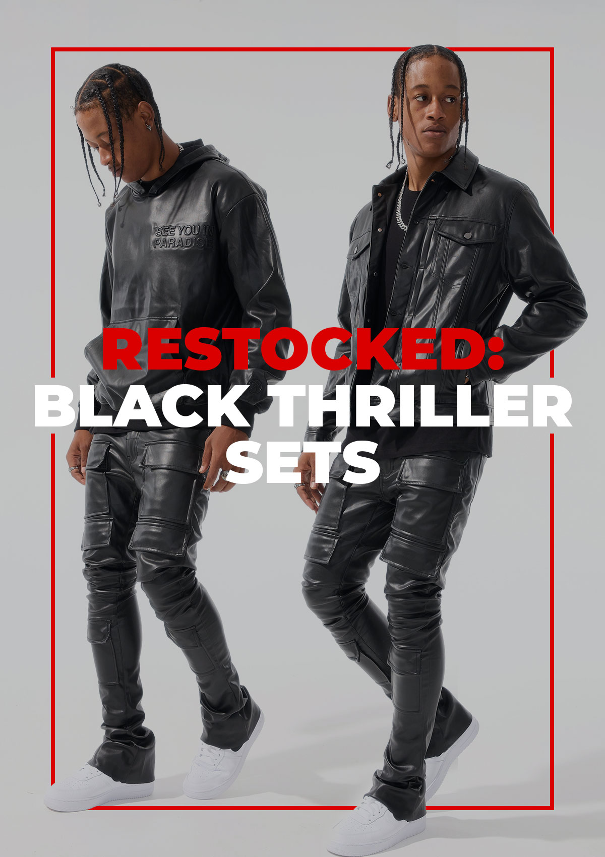 Restocked: Black Thriller Sets